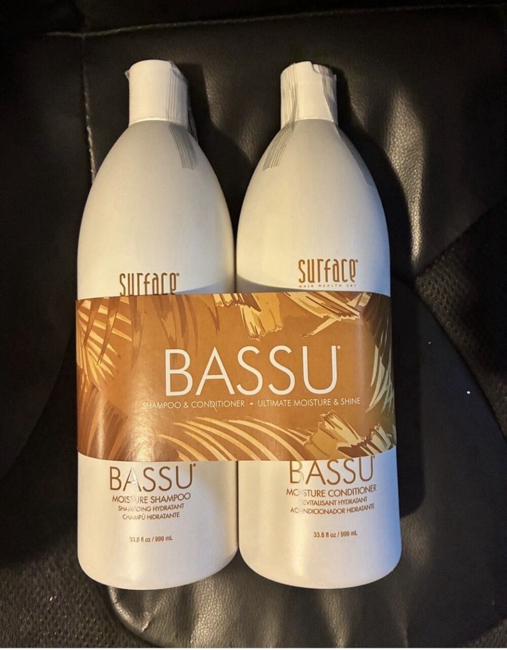 Surface Bassu Moisture Shampoo & Conditioner Set Sulfate-Free 33.8 fl oz